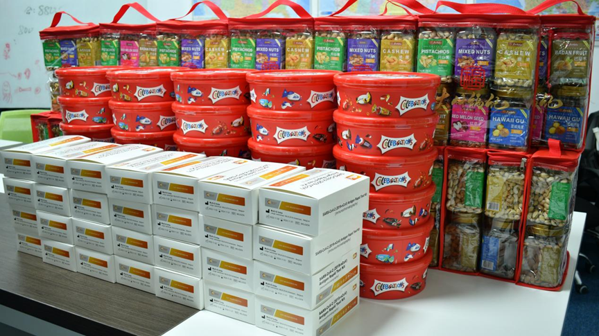 节日福利，温情传递